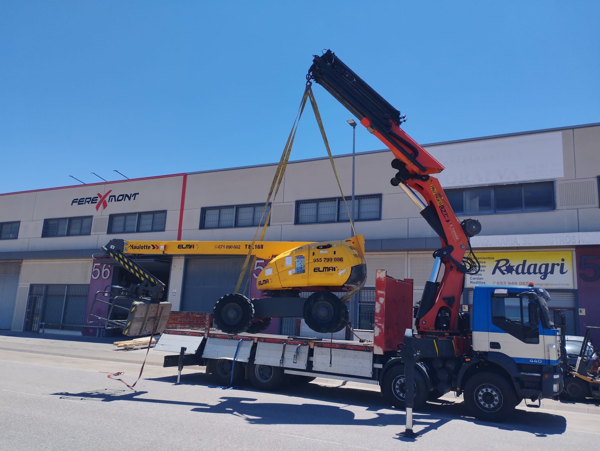 Carretillas y plataformas elevadoras de ocasión